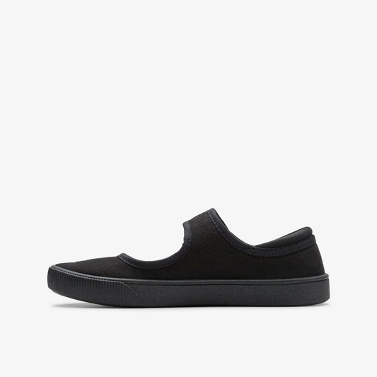 Hopper Go Black Fabric | Clarks discount - Kids