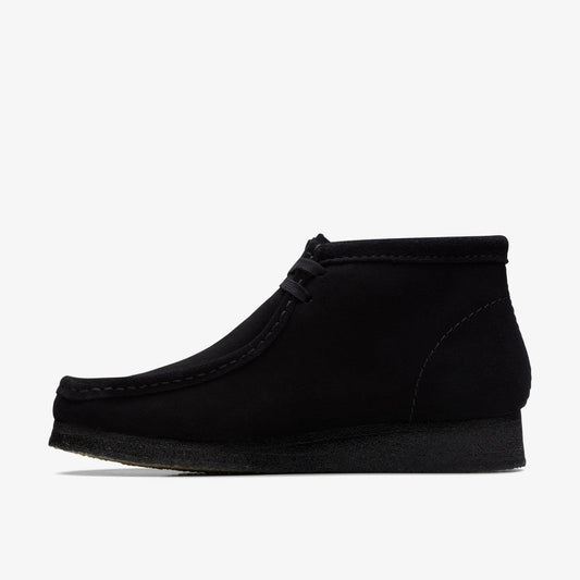 Wallabee Boot Black Suede | Clarks for sale - Men