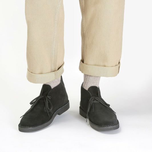 Desert Boot Evo Black Suede | Clarks on Sale - Men