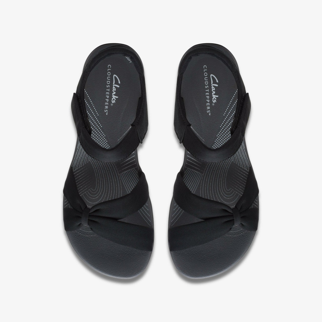 Arla Shore Black Textile | Clarks on Sale - Women
