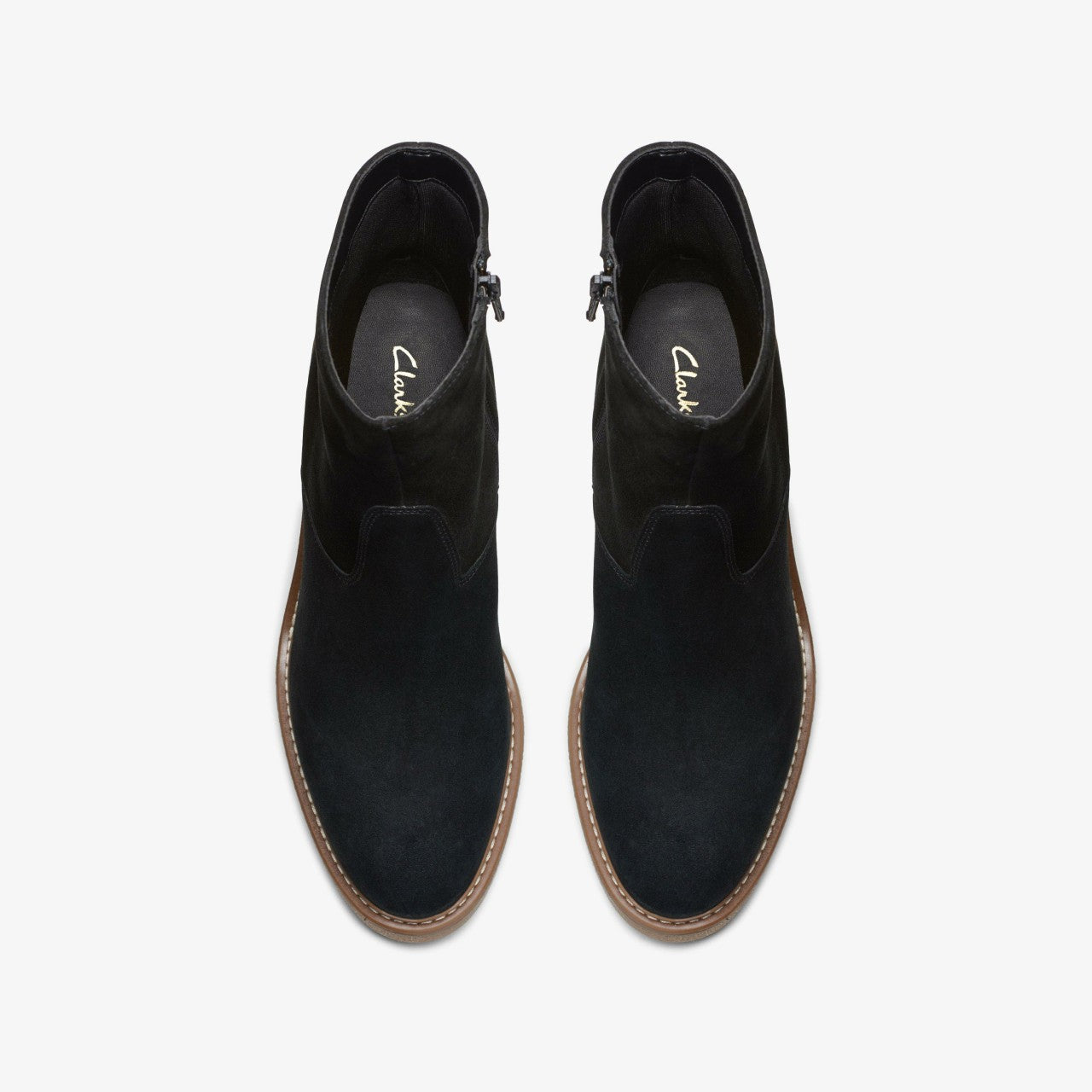 Colden Up Black Suede | Clarks on Sale - Women