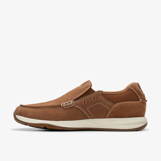 Sailview Step Loafer Light Tan Nubuck | Clarks Sale - Men