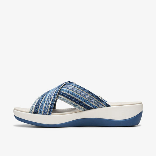 Arla Wave Blue Combination | Clarks for sale - Women
