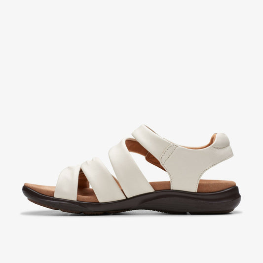 Kitly Ave Off White Leather | Clarks Sale - Women