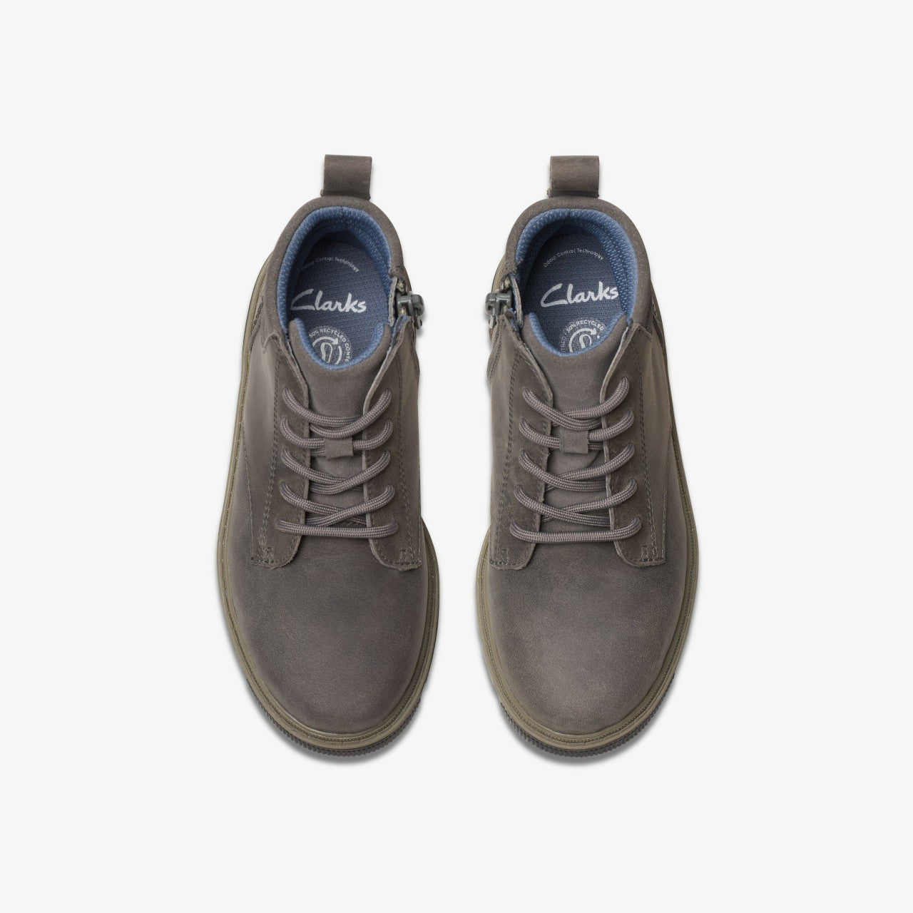 Lorcam Trail Older Dark Grey | Clarks outlet - Kids