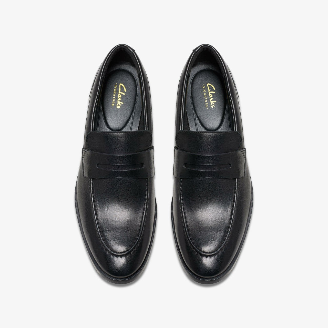 Brandon Step Loafer Black Leather | Clarks on Sale - Men