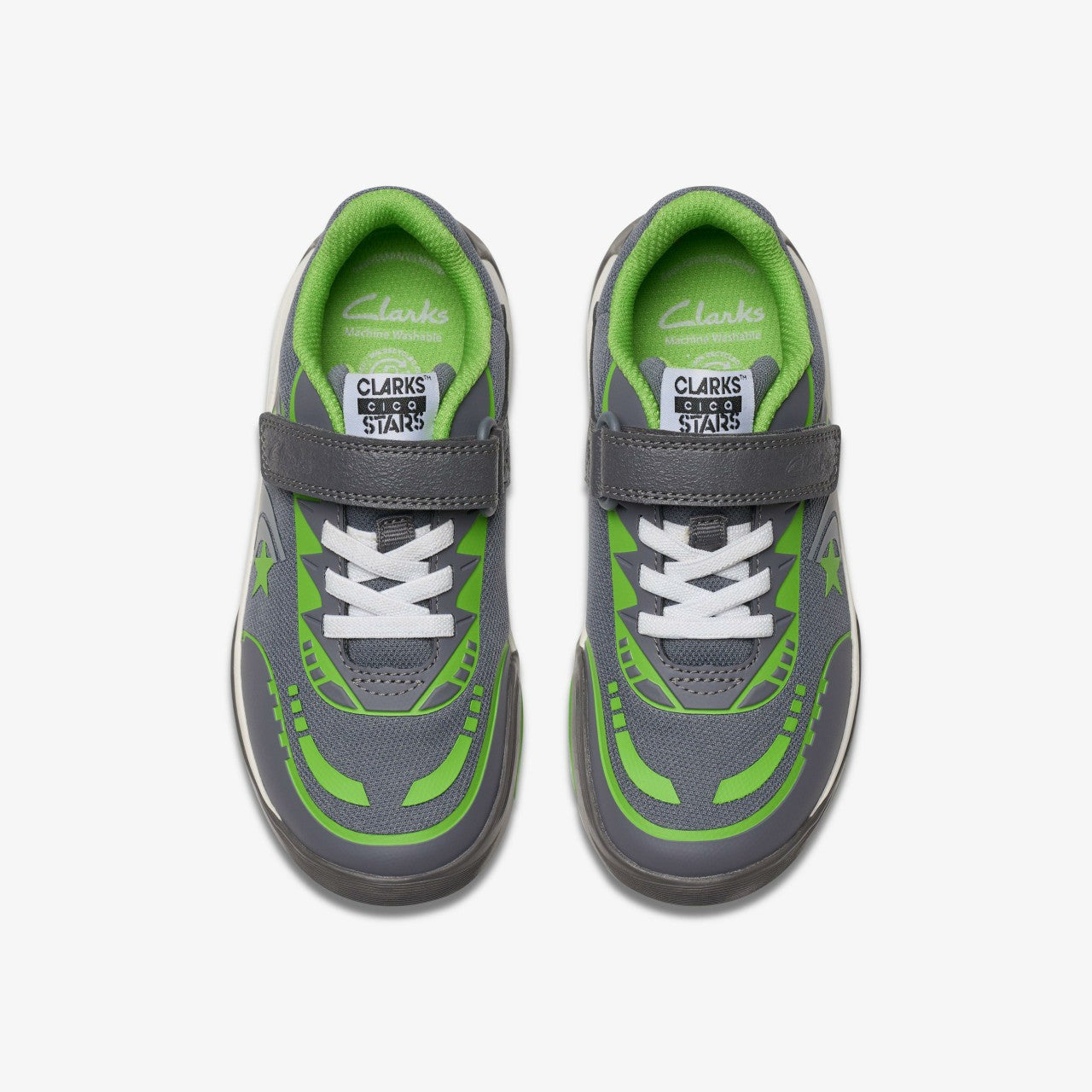 Cica Star Flex Kid Grey / Green | Clarks online - Kids