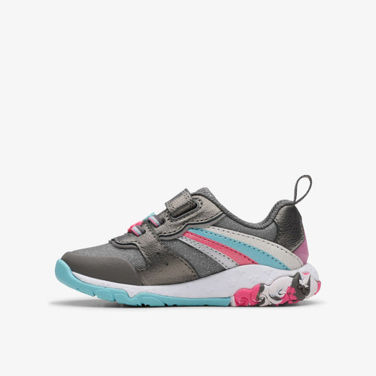 Tidal Star Toddler Gun Metal | Clarks for sale - Babies / Kids