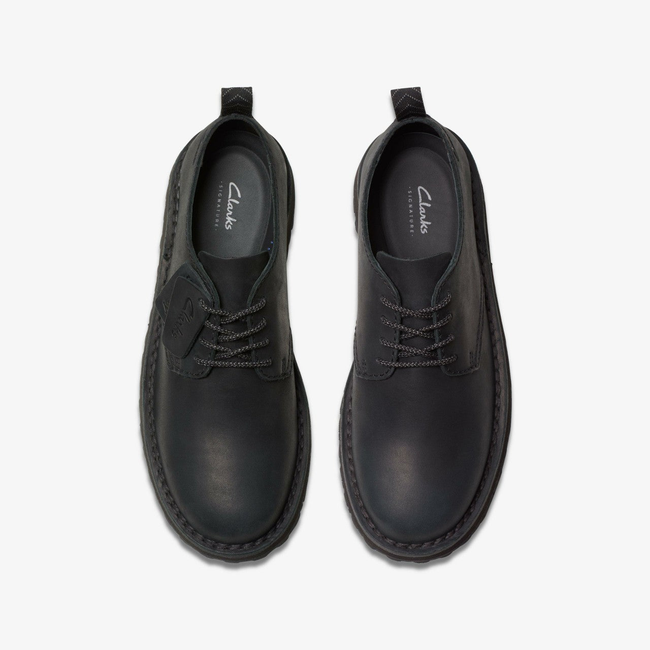 Solsbury Lace Black Leather | Clarks for sale - Men
