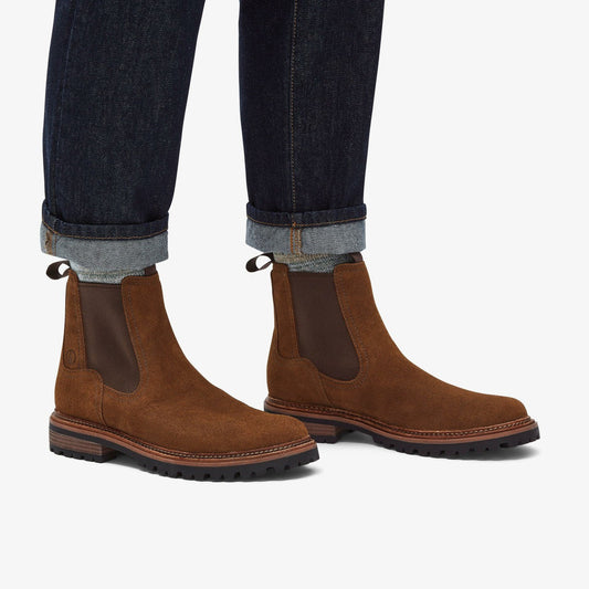 Clarkridge Top Brown Suede | Clarks discount - Men