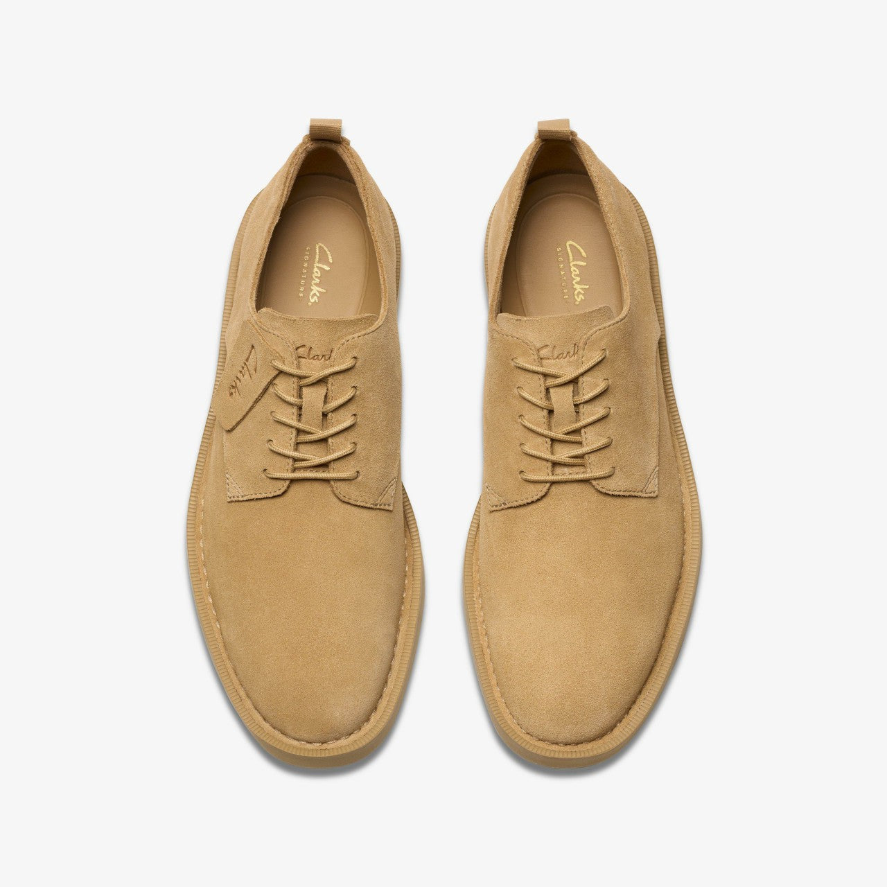 Martock Lace Dark Sand Suede | Clarks outlet - Men