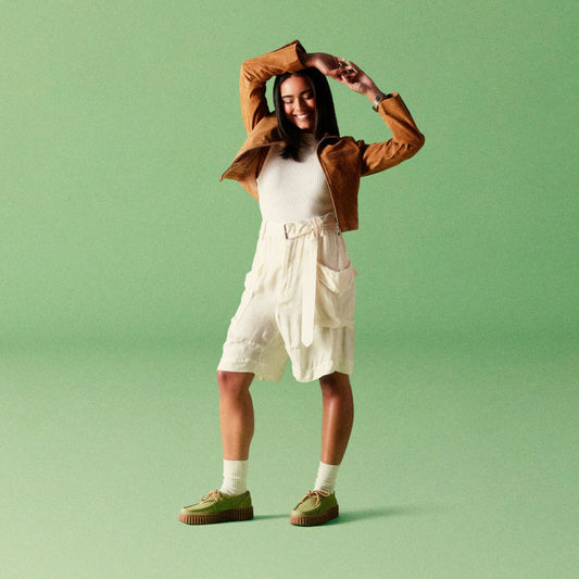Torhill Bee Apple Suede | Clarks for sale - Women