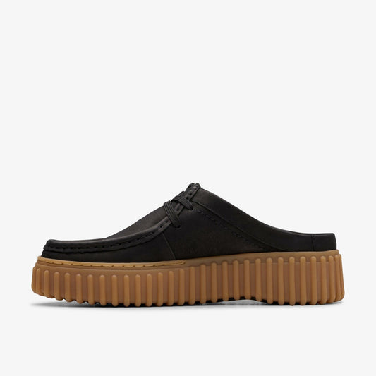 Torhill Mule Black Nubuck | Clarks outlet - Women