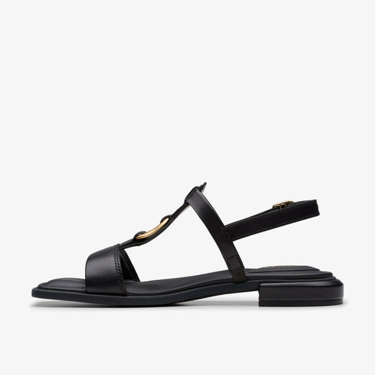 Ariany Sling Black Leather | Clarks outlet - Women