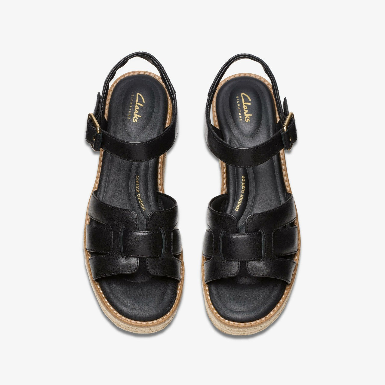 Coledale Strap Black Leather | Clarks discount - Women