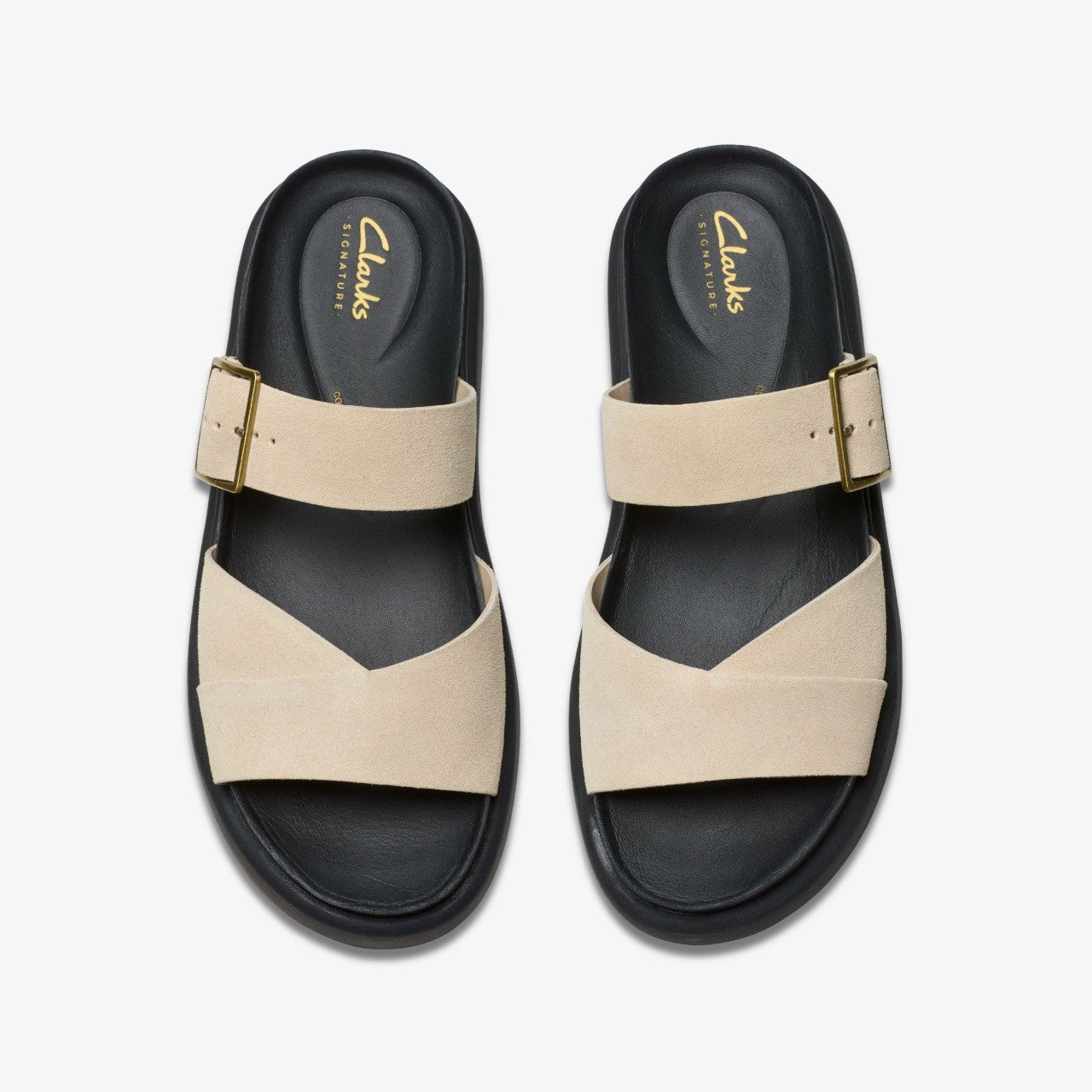Aristella Mule Ecru Suede | Clarks online - Women