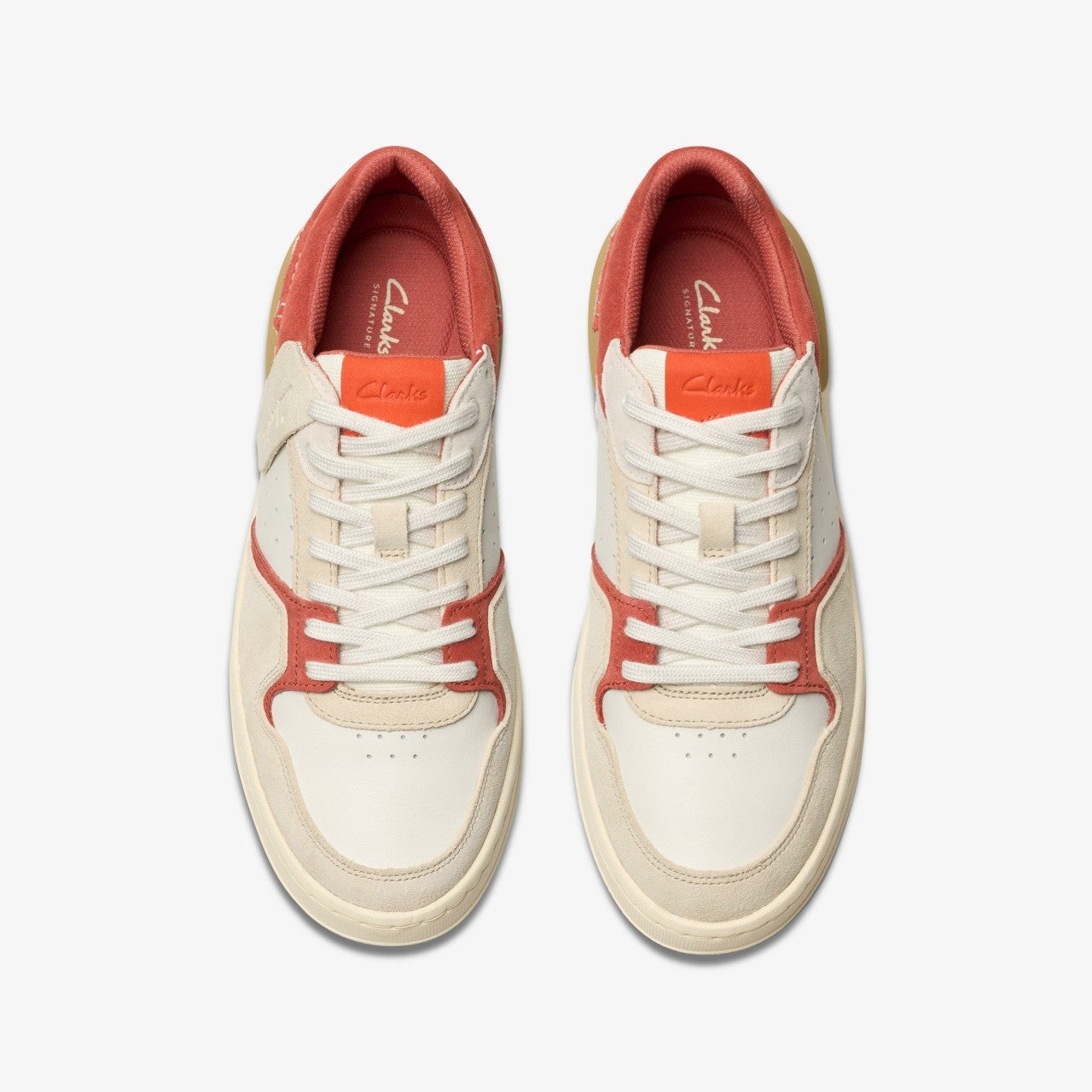 Courtlite 2 Lo Red Combination | Clarks for sale - Men