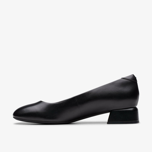 Daiss 30 Step Black Leather | Clarks discount - Women