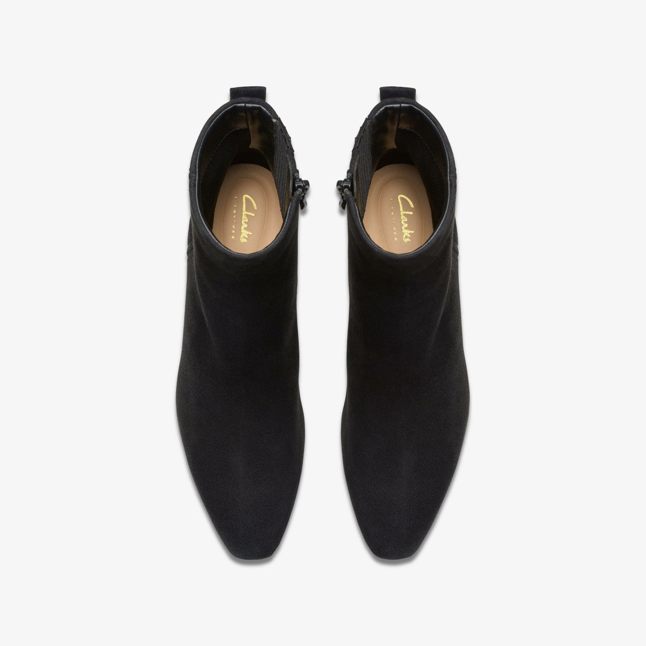 Edina Up Black Suede | Clarks discount - Women