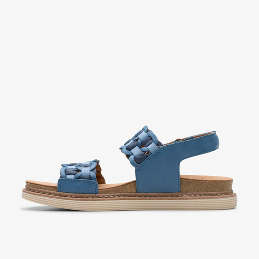Arwell Glide Blue Combination | Clarks for sale - Women