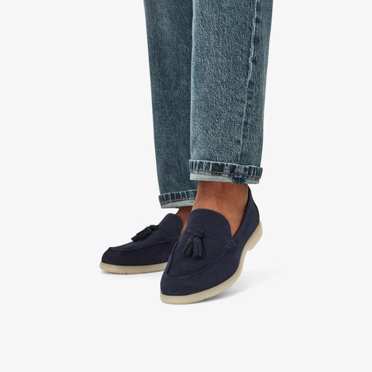 Narini Edge Navy Suede | Clarks online - Women