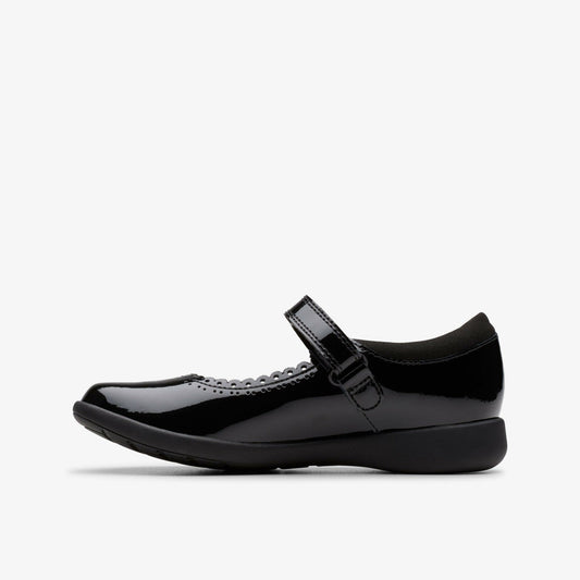 Etch Pure Kid Black Patent | Clarks discount - Kids