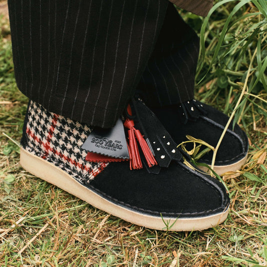Desert Trek Black Tweed Combination | Clarks on Sale - Women