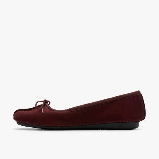 Freckle Ice Merlot Suede | Clarks on Sale - Women