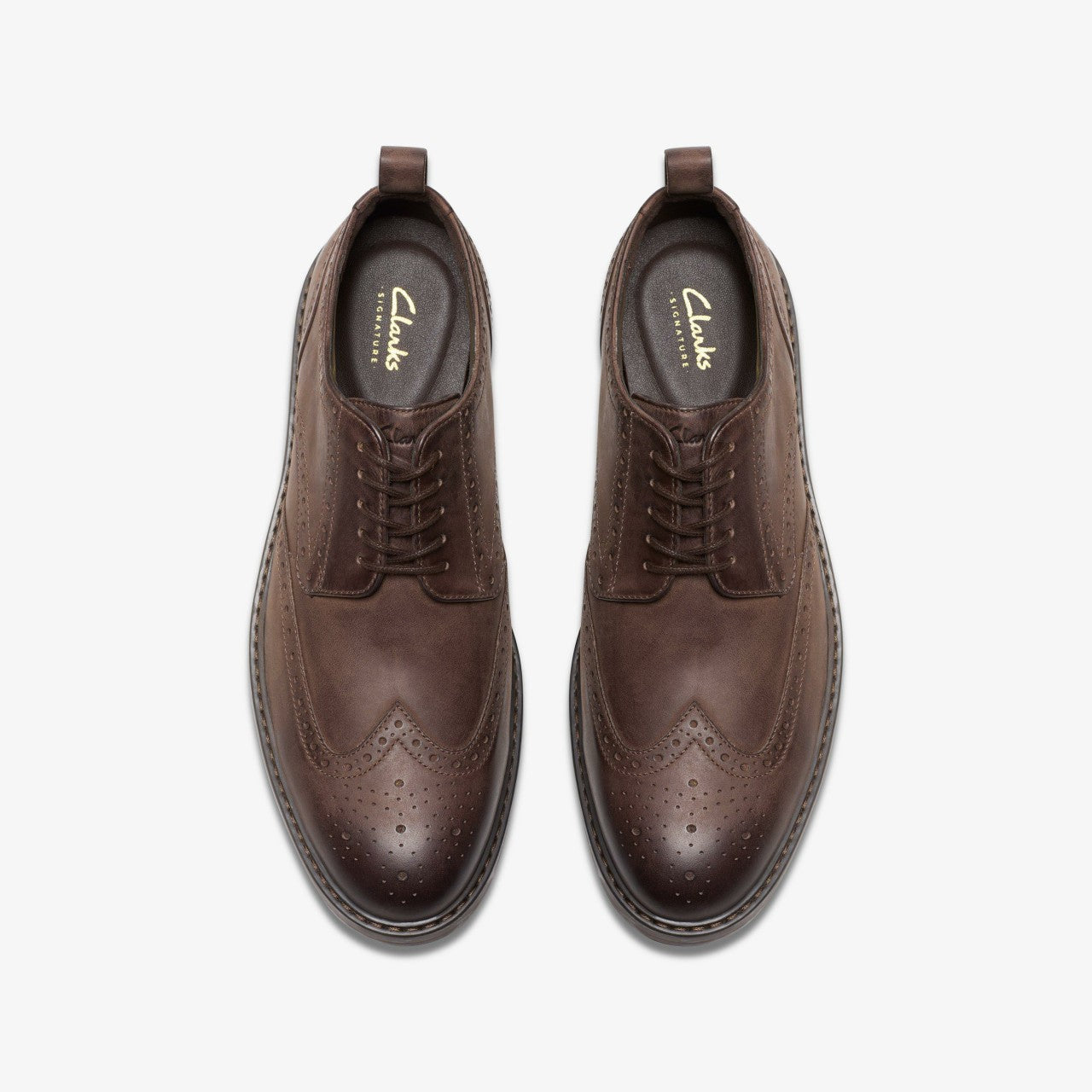 Aldwin Limit Brogue Brown Leather | Clarks for sale - Men