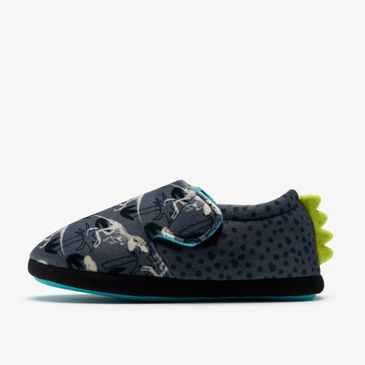 Fluffy Snug Kid Dark Grey Interest | Clarks online - Kids