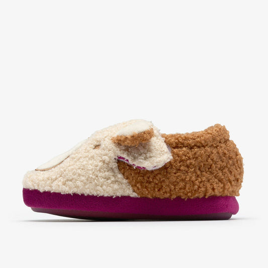 Fluffy Snug Toddler Cream Teddy | Clarks online - Kids