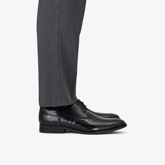 Paulton Lace Black Hi Shine Leather | Clarks on Sale - Men