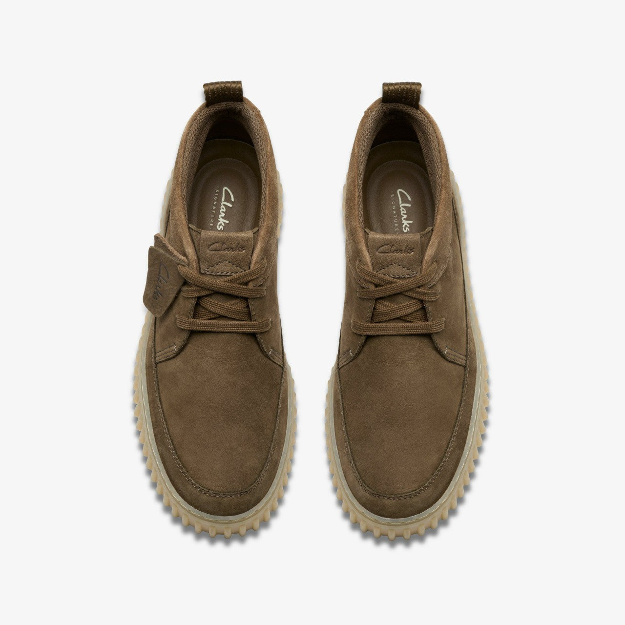 Torhill Lace Hi Khaki Nubuck | Clarks for sale - Men