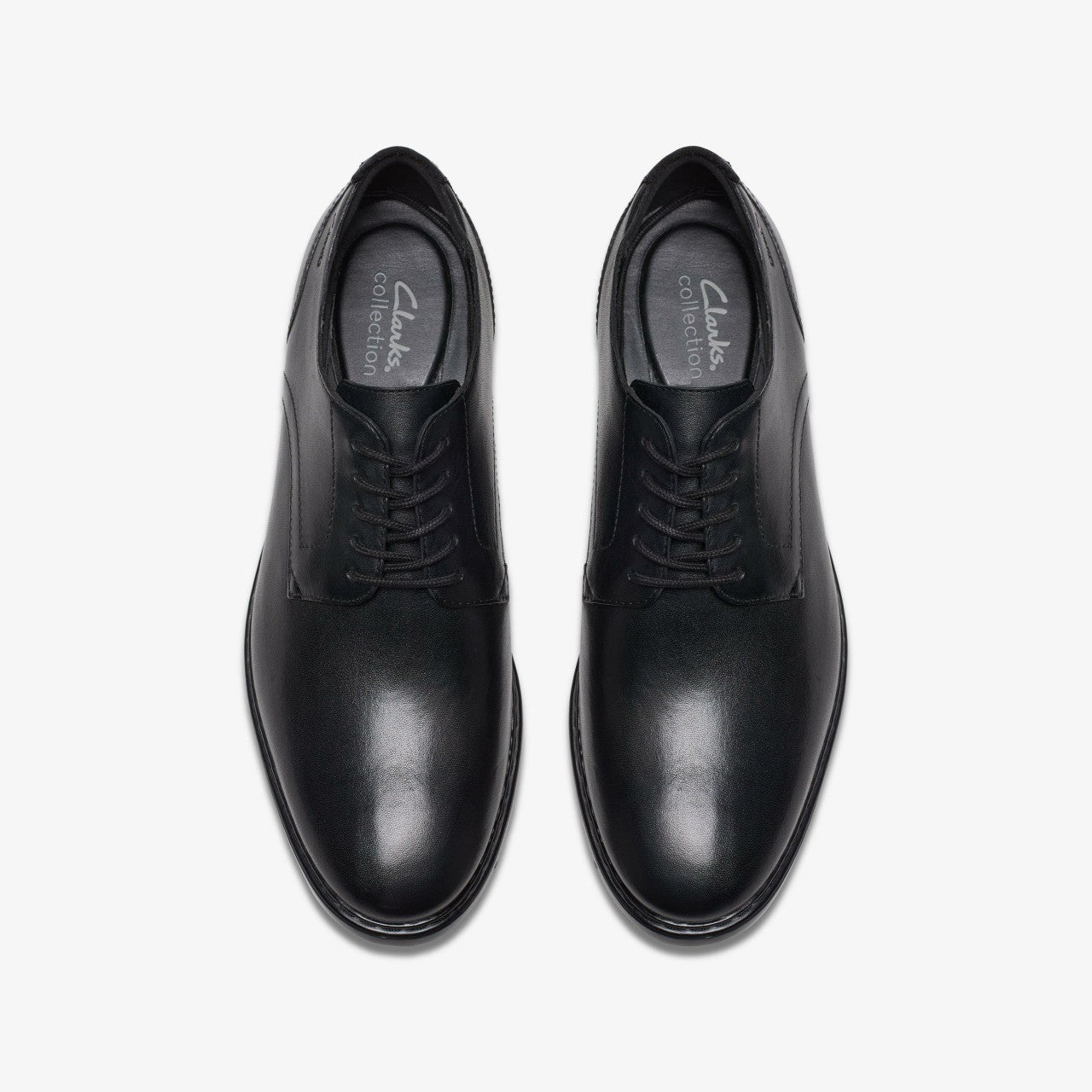 Banbury Derby Black Leather | Clarks on Sale - Men