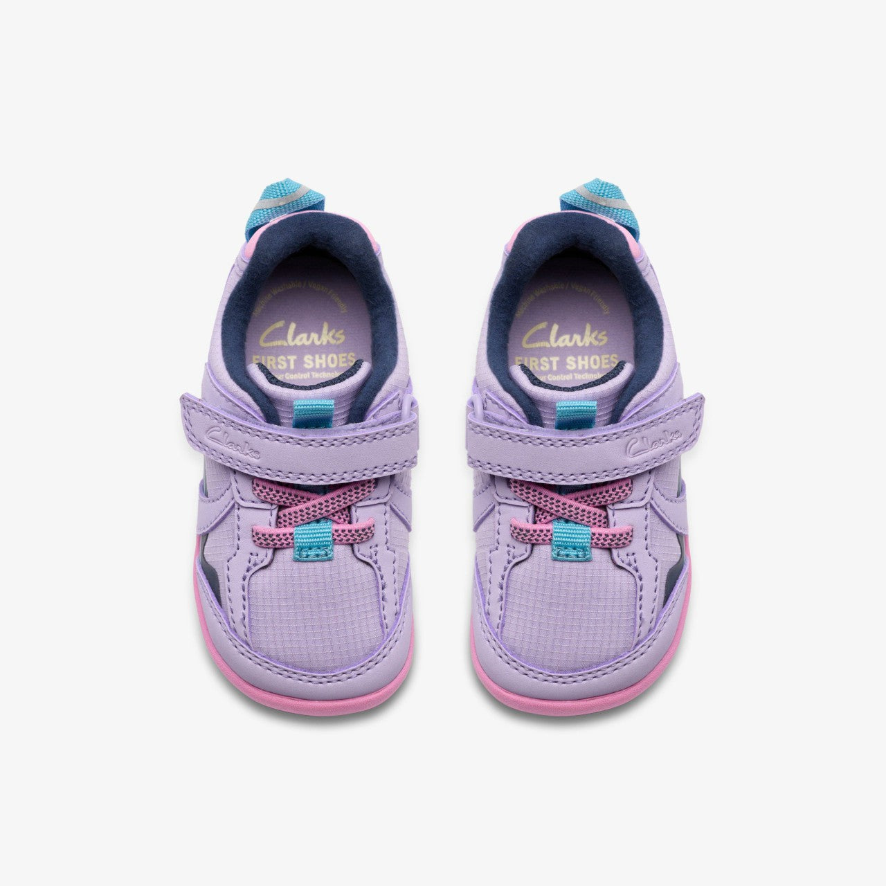 Roamer Hero Toddler Lilac Combination | Clarks Sale - Kids