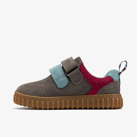 Cove Pop Toddler Grey | Clarks online - Kids