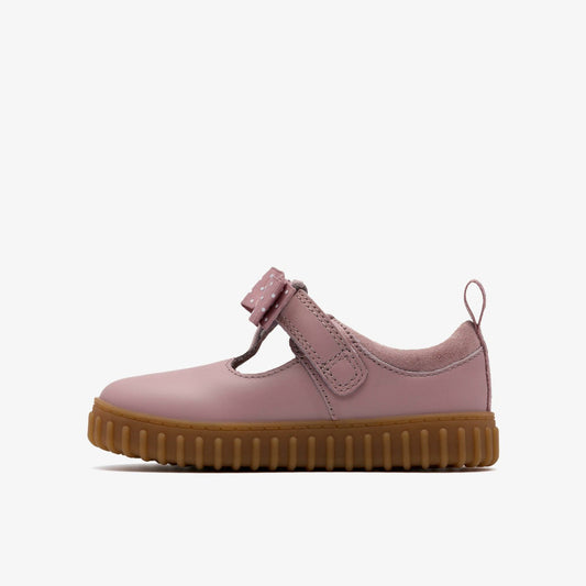 Cove Bow Toddler Dusty Pink | Clarks discount - Kids