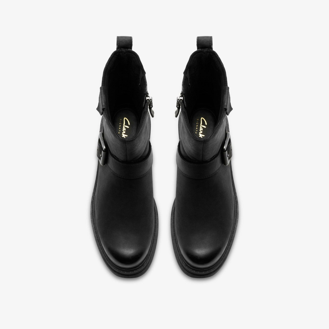 Orinoco 3 Bay Black Leather | Clarks discount - Women