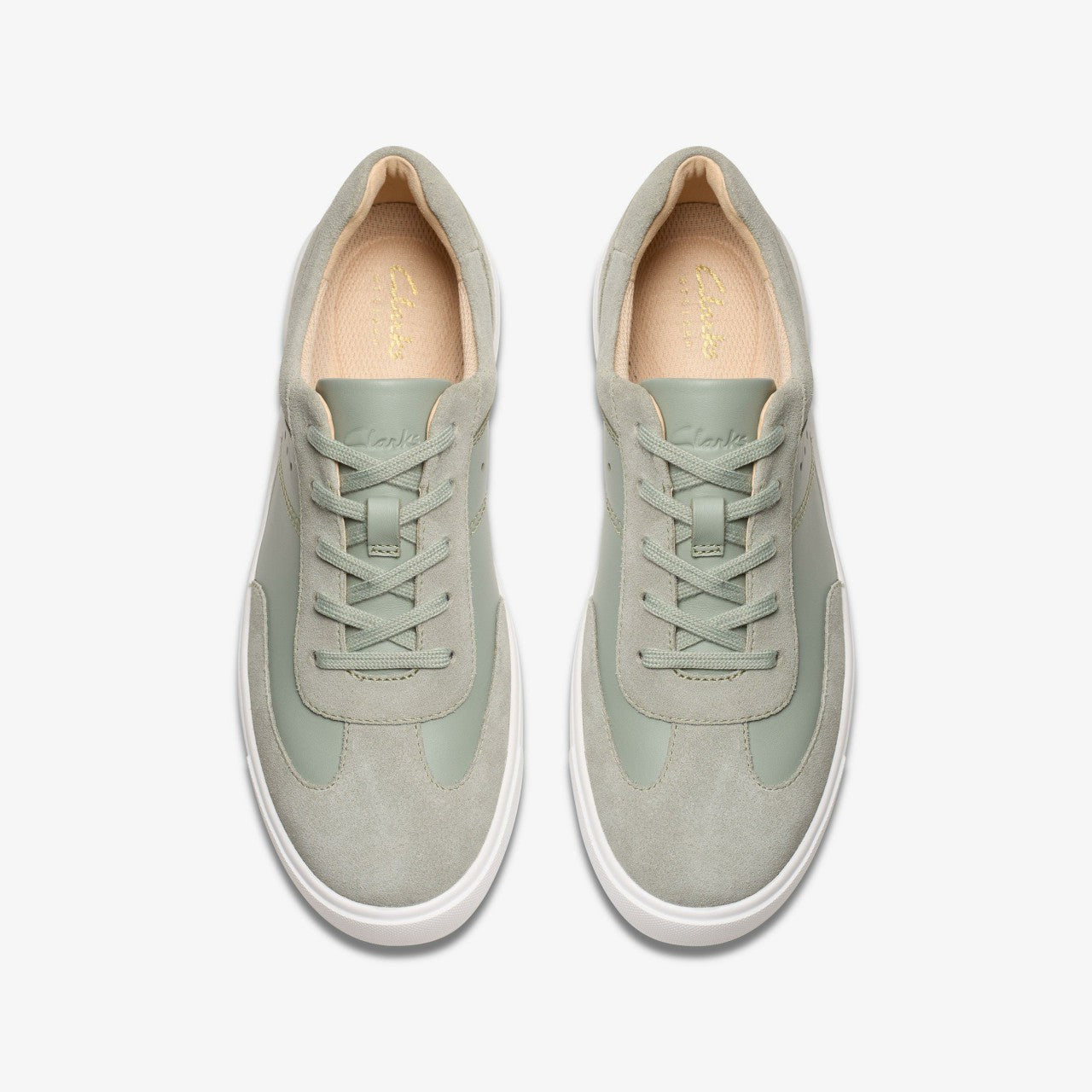Makea Court Light Green | Clarks outlet - Women