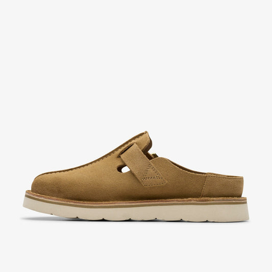 Solsbury Mule Dark Sand Suede | Clarks online - Women