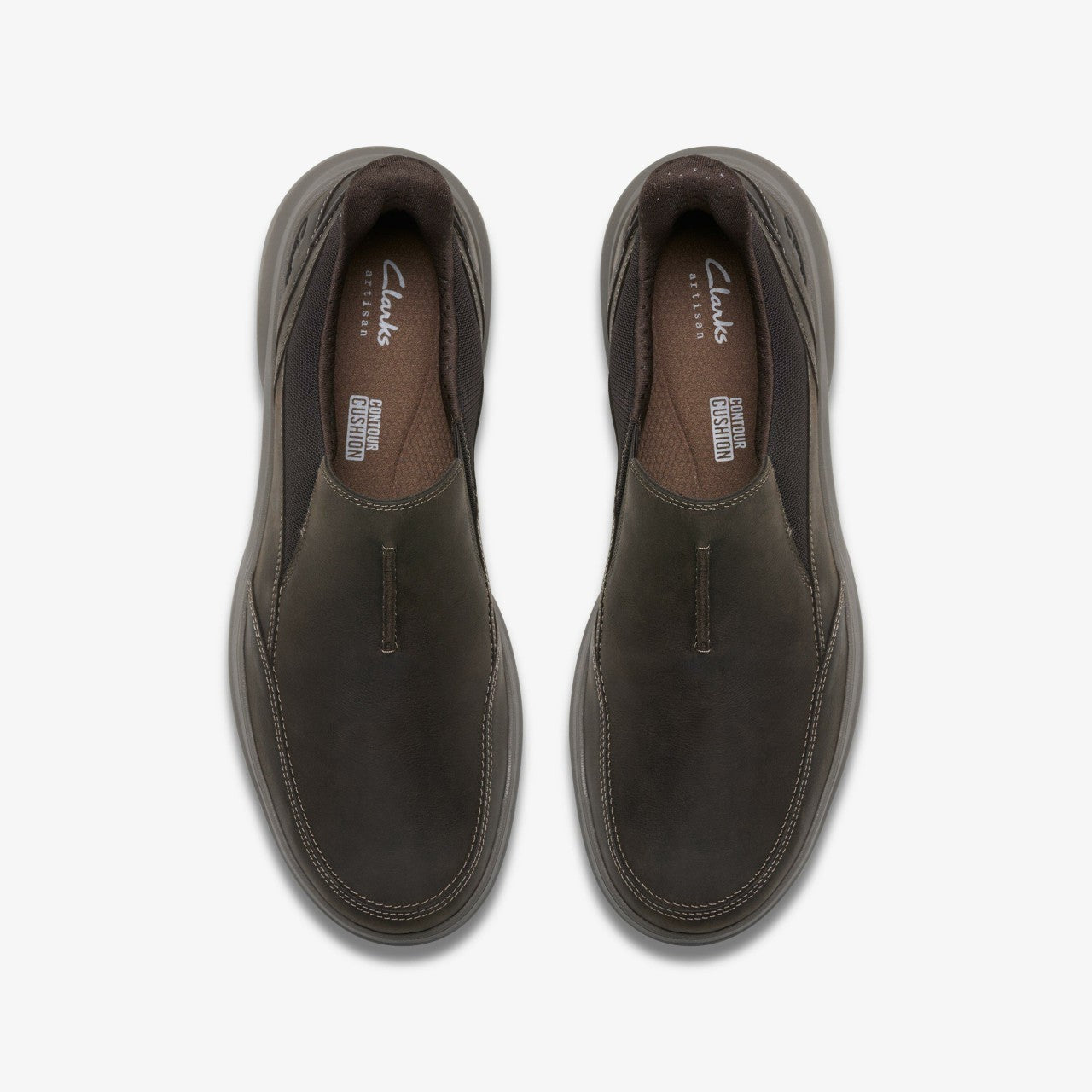 Mullan Step Dark Brown Leather | Clarks outlet - Men