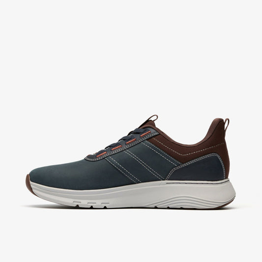 Motion Trek LX Navy Leather | Clarks online - Men