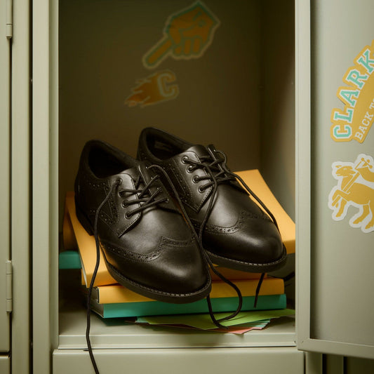 Tapa Pure Youth Black Leather | Clarks outlet - Kids