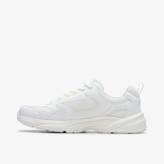 Crafton Move Youth White / White | Clarks for sale - Kids
