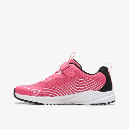 Deyes Dash Youth Pink Synthetic | Clarks Sale - Kids