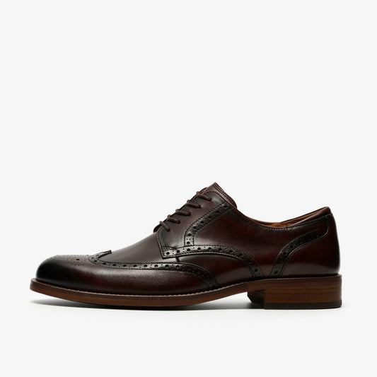 Craft Remi Tip Brown Leather | Clarks outlet - Men