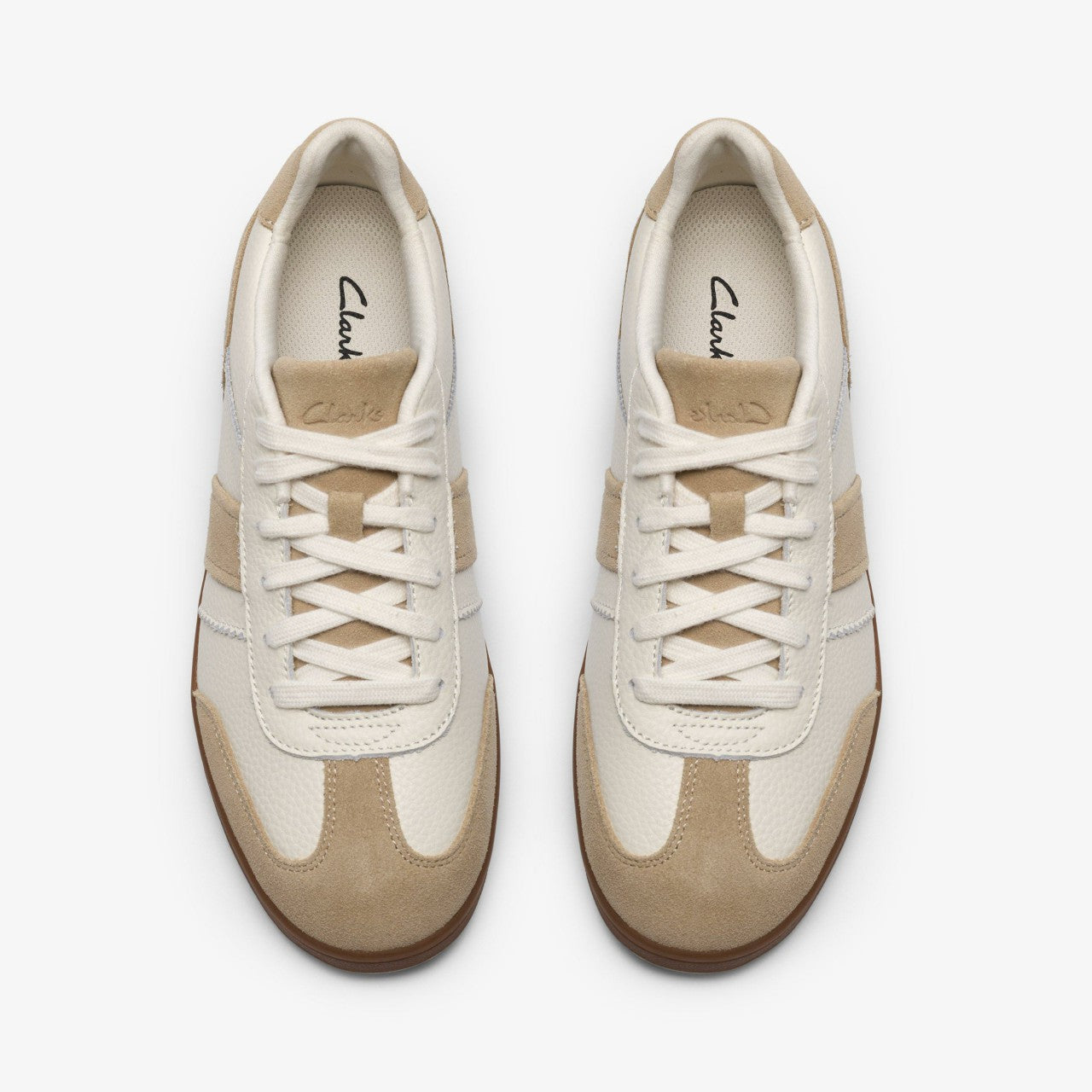 Seco Speed White Combination Leather | Clarks outlet - Women