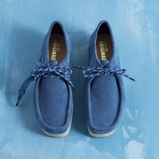 Wallabee Denim Blue Suede - US 9305
