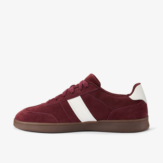 Seco Speed Burgundy Suede | Clarks for sale - Men