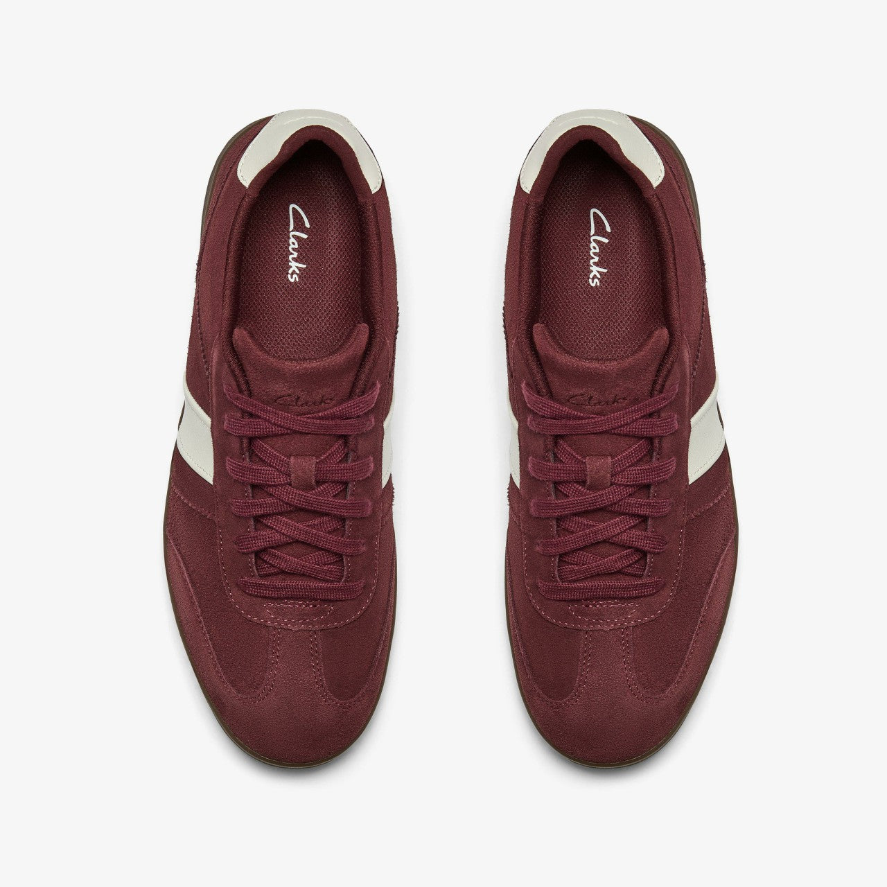 Seco Speed Burgundy Suede | Clarks for sale - Men